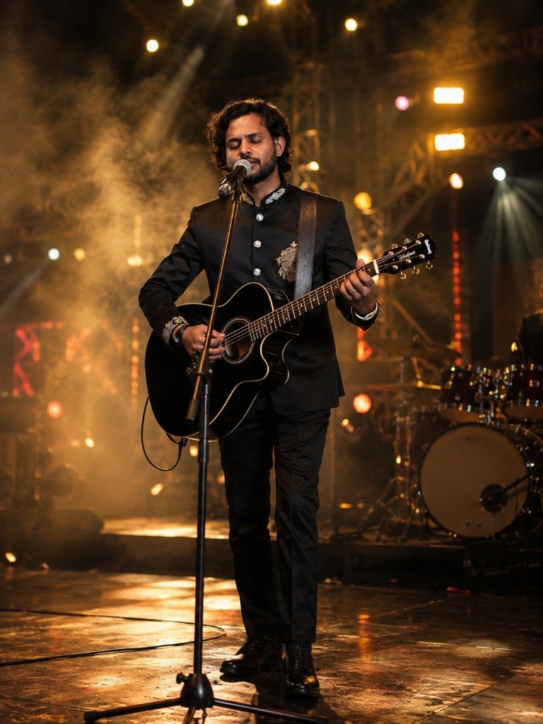 Vashu Performing Live on Stage